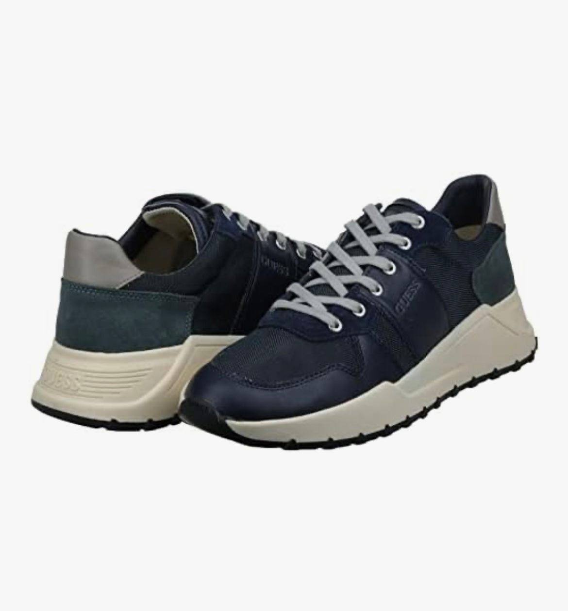 Guess Men’s Blue Luca Sneakers FM8LCVFAB12-DBLUE