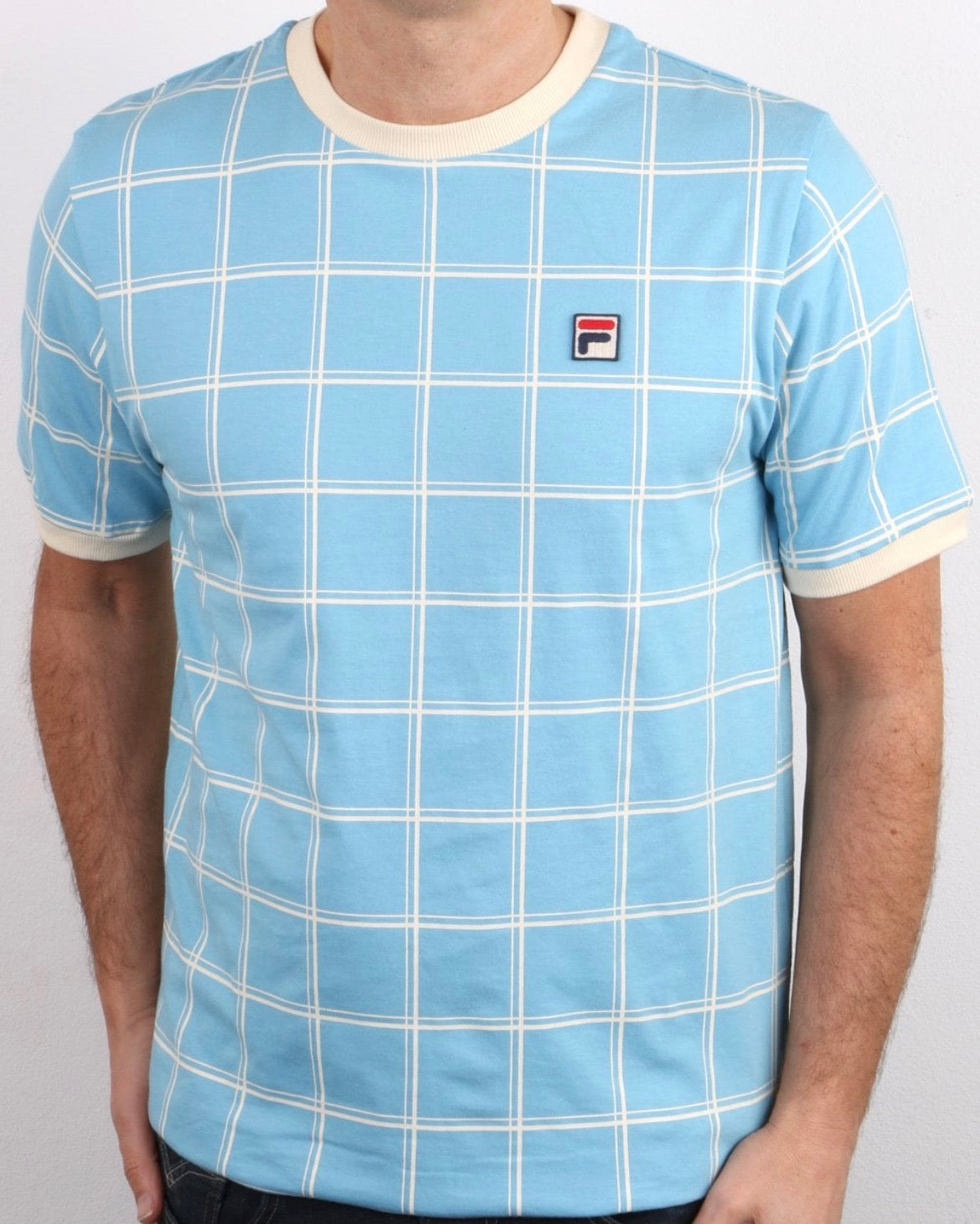 Fila men slate window pane ringer lm118945-474