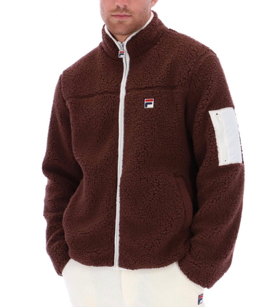 Fila men yale sherpa jacket f22mh011-206