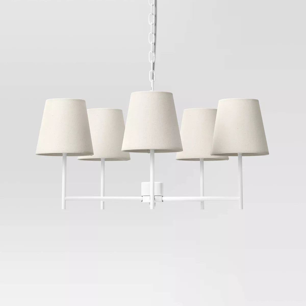 SEALED - 5 Arm Shaded Chandelier - Thresholdâ„¢