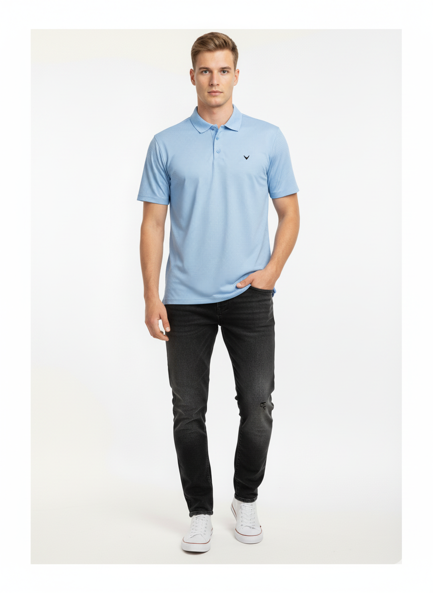 CALLAWAY OPTI-DRI BLUE T-SHIRT
