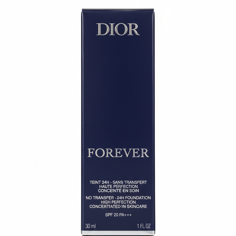 DIOR FOREVER Foundation – Shade 3W Warm, Long-Lasting Radiant Coverage