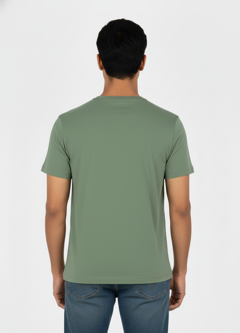 polo ralph lauren Custom Slim Fit Jersey Crewnek T-shirt | Green