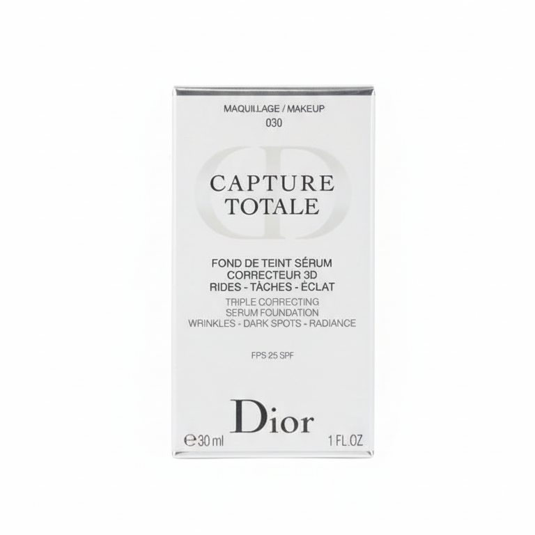 Dior Capture Totale Triple Correcting Serum Foundation SPF 25 – Shade 030