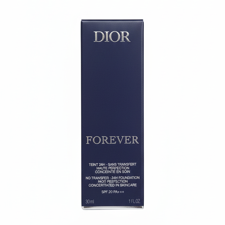 DIOR FOREVER Foundation – Shade 0N Natural, Long-Lasting Flawless Finish
