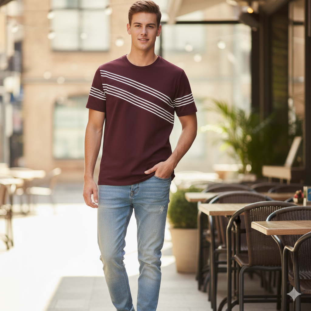 Men's T-Shirt: Elevate Your Basics with Comfort and Style