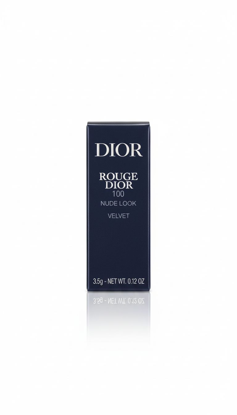 Rouge Dior 100 Nude Look – Velvet Lipstick