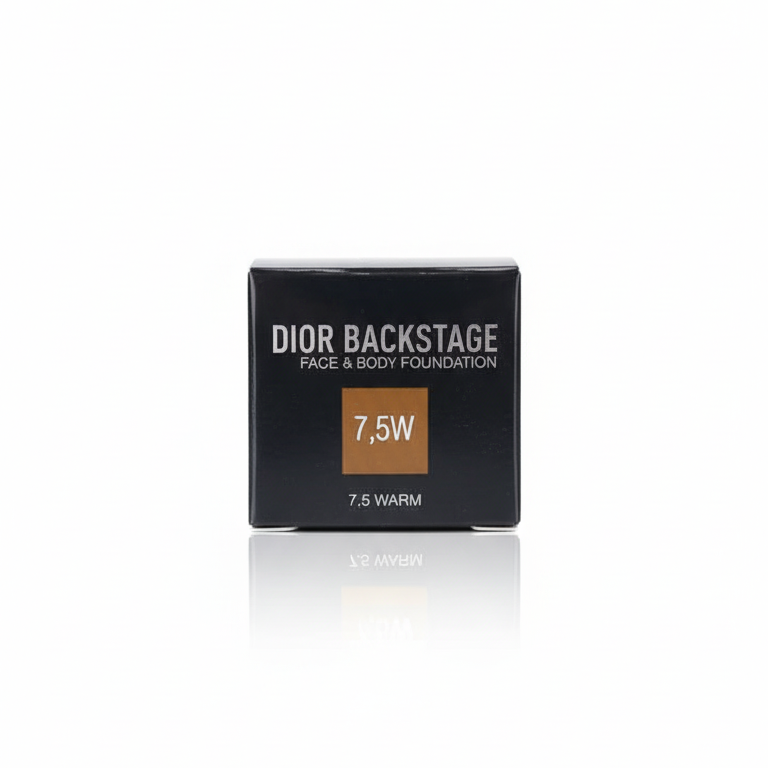 DIOR Backstage Foundation – Shade 7.5N, Natural Full-Coverage Long-Wear