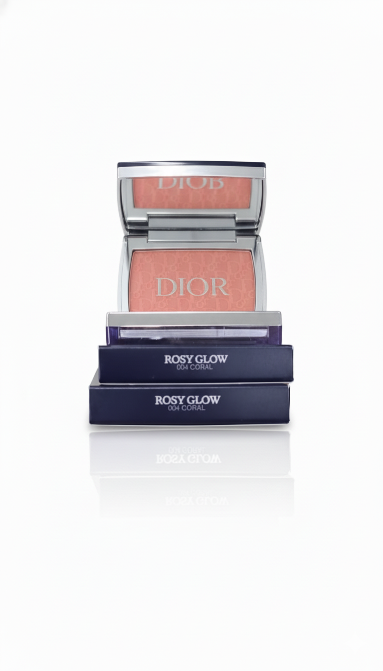 Dior Coral Blush – Soft Peachy Glow