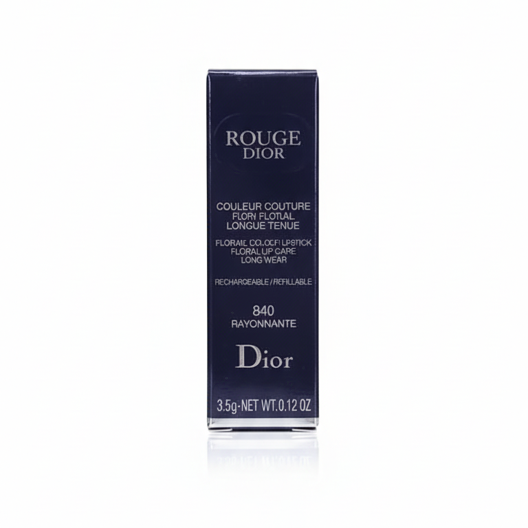 Dior Rouge Dior Velvet Lipstick #840 Rayonnante – Luminous Brick-Red