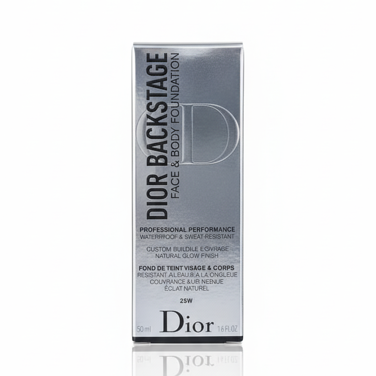 DIOR Backstage Foundation – Shade 7.5W, Full-Coverage Long-Wear