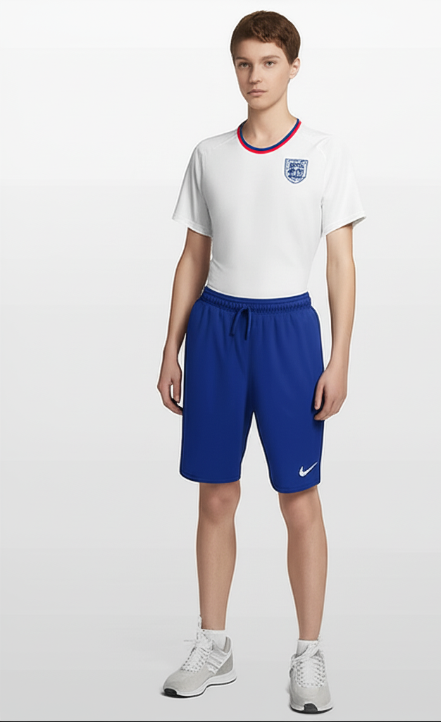 England Football Jersey & Shorts Set – Men’s Sportswear Kit