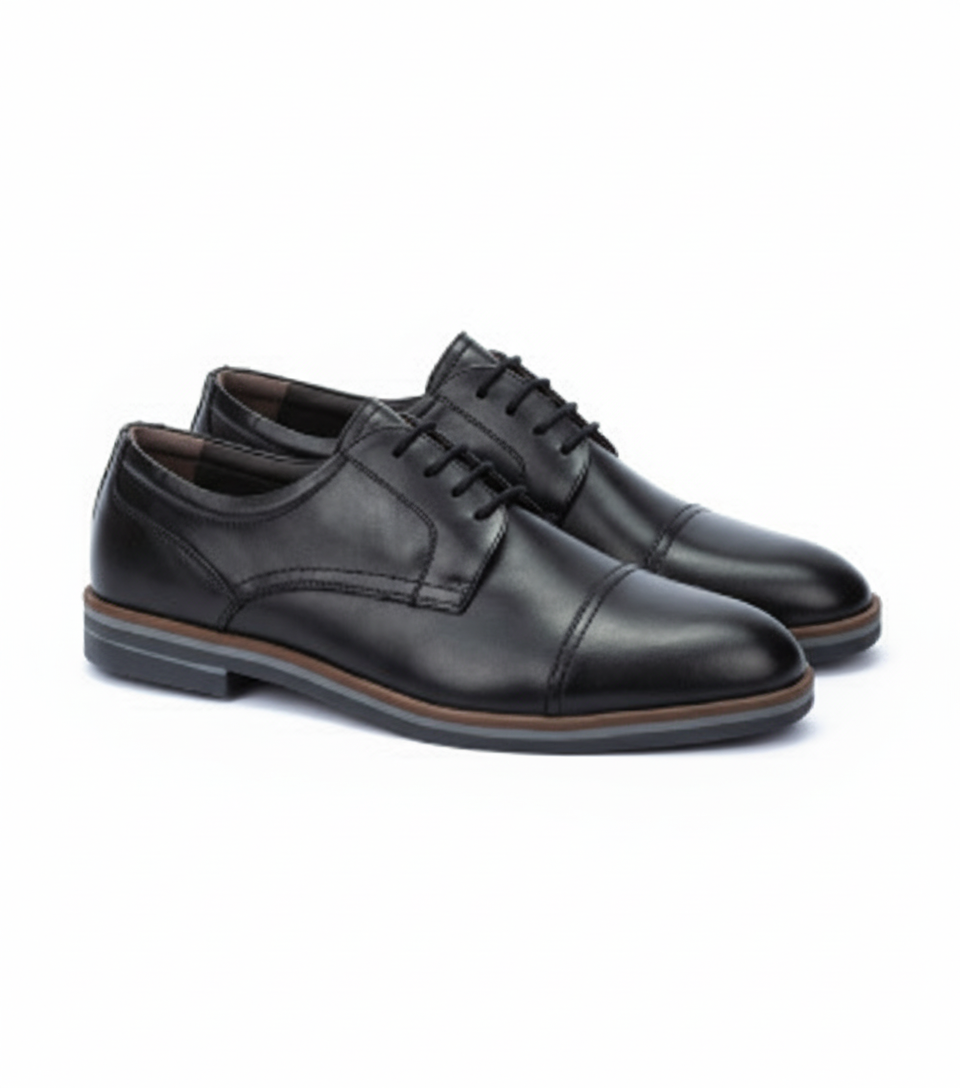 Clarks Dezmin Cap Men's Leather Dress Shoes – Classic Cap Toe Oxford Style