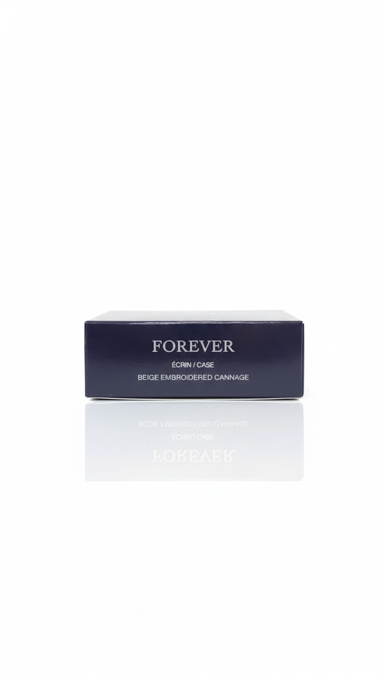 Dior Forever Écrin Case – Beige Embroidered Cannage