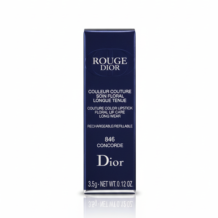Dior Rouge Dior Matte Lipstick #846 Concorde – Deep Brick Red