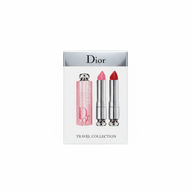 Dior Lip Glow Duo – Shades 001 & 004