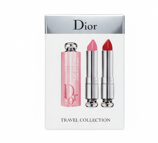 Dior Lip Glow Duo – Shades 001 & 004