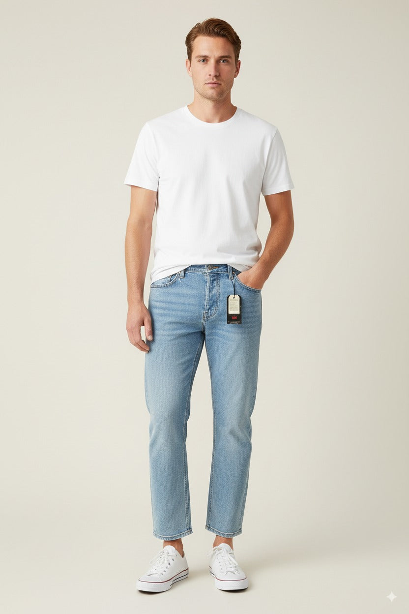 LEVI'S PREMIUM CROPPED 501