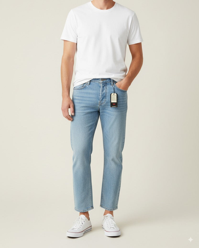 LEVI'S PREMIUM CROPPED 501