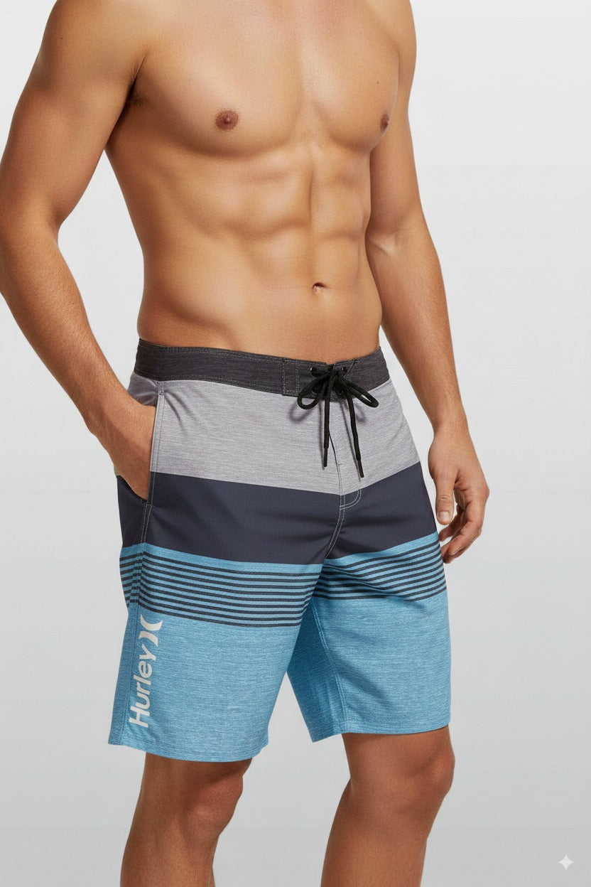 HURLEY BOARD SHORTS SWIMWEAR PACIFIC BLUE M3