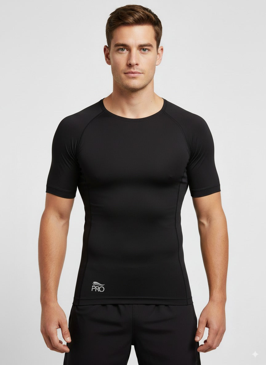 Crivit pro Half sleeve T-shirt the color is black