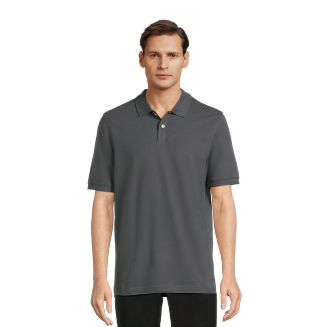 SIZE: XL - George Men's & Big Men's Pique Polo Shirt with Short Sleeves