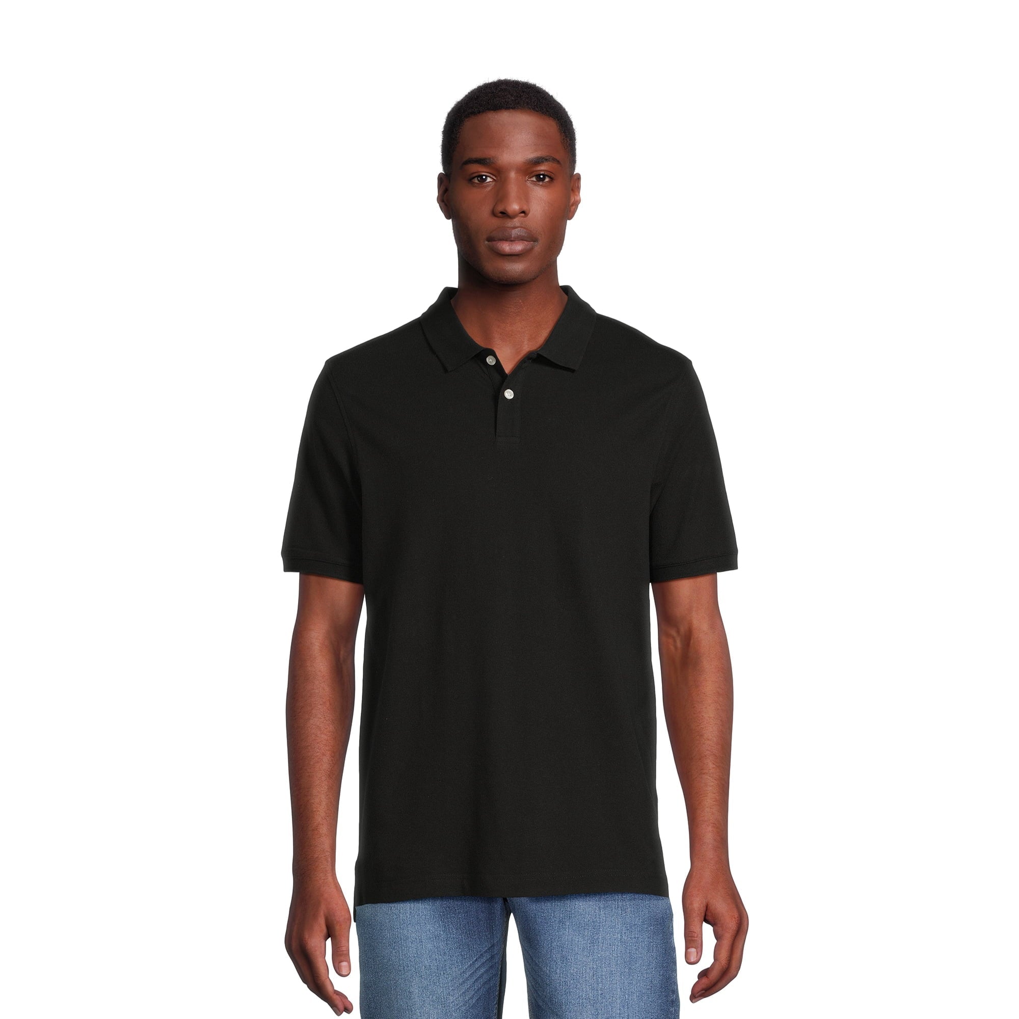 SIZE: XL - George Men's & Big Men's Pique Polo Shirt with Short Sleeves