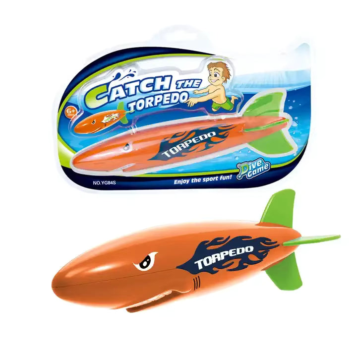 TOYS - DIVE GAME CATCH THE TORPEDO ORANGE COLOR