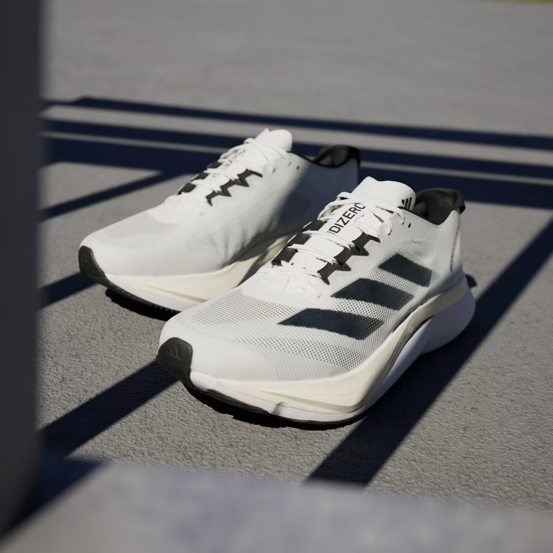 adidas Adizero Boston 12 'Cloud White Black Night ...