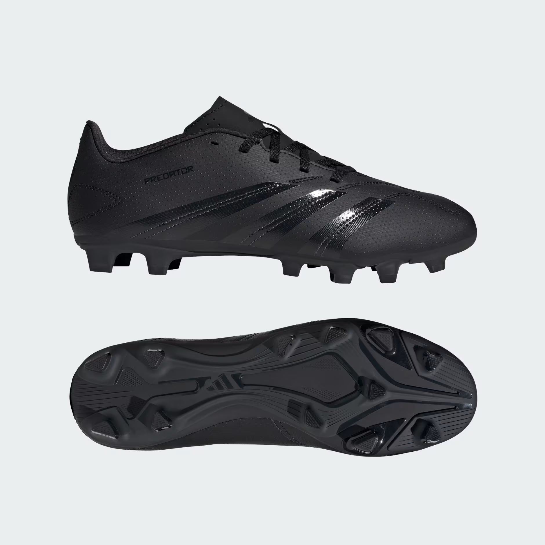 Predator League Firm Ground Football Boots Black