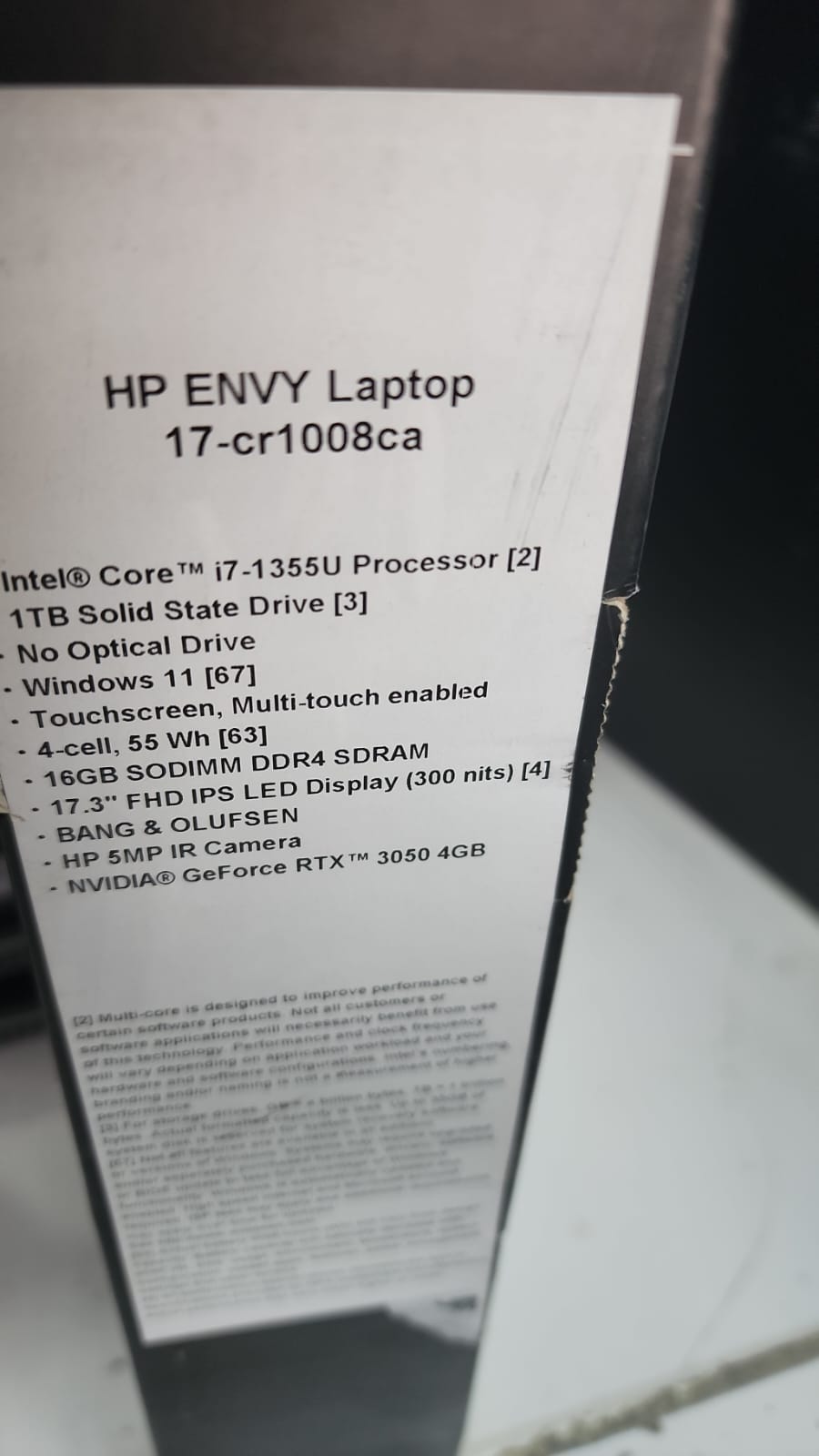 HP Envy Laptop - Intel® Core™ i7 1335U (13th Generation) - INTERNATIONAL VERSION