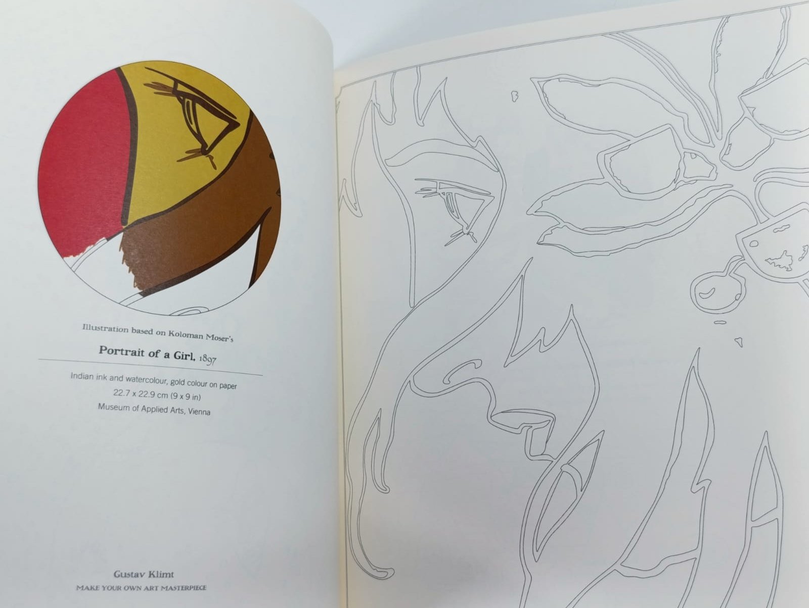 Gustav Klimt (Art Colouring Book): Make Your Own Art Masterpiece
