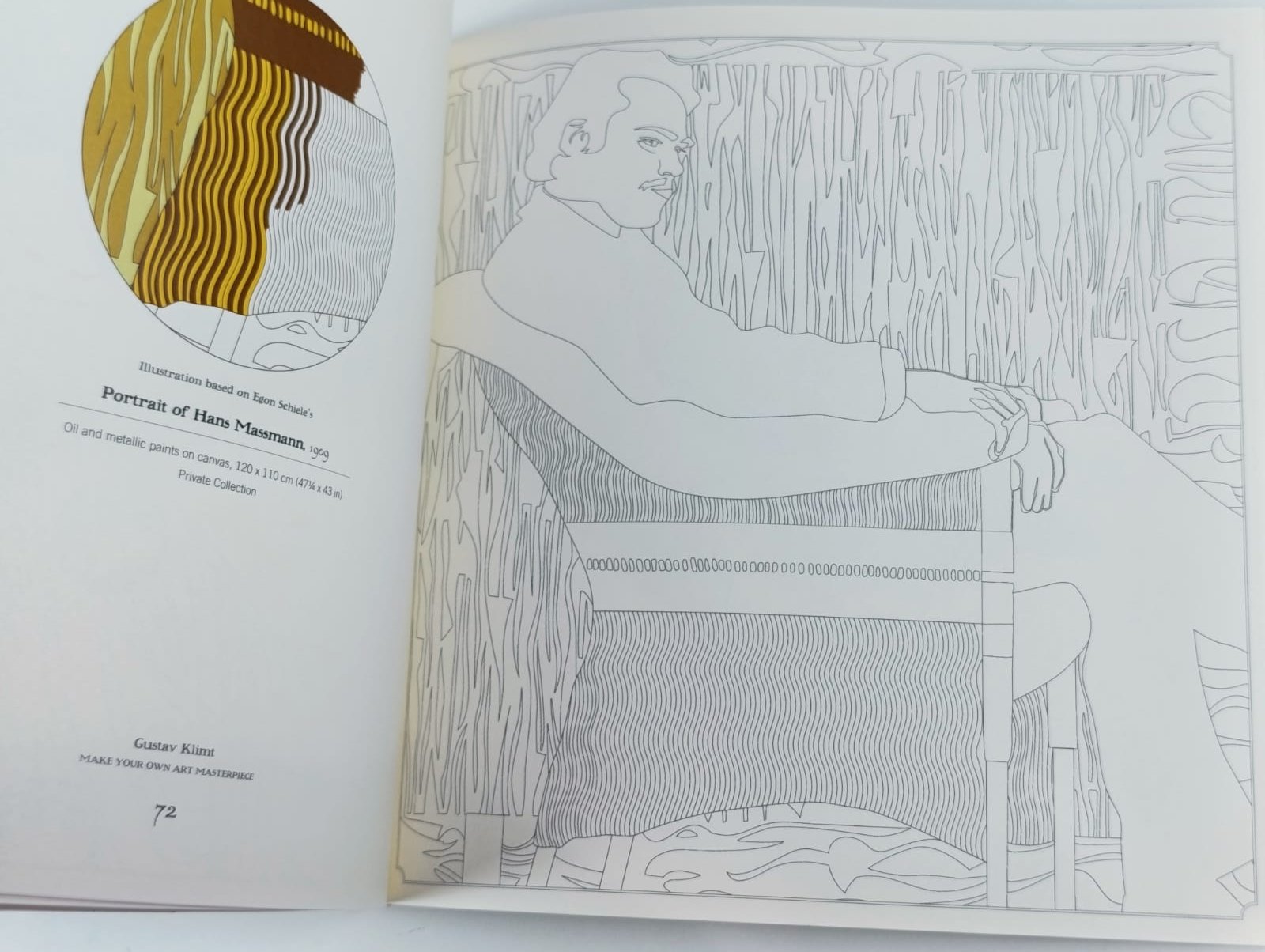 Gustav Klimt (Art Colouring Book): Make Your Own Art Masterpiece