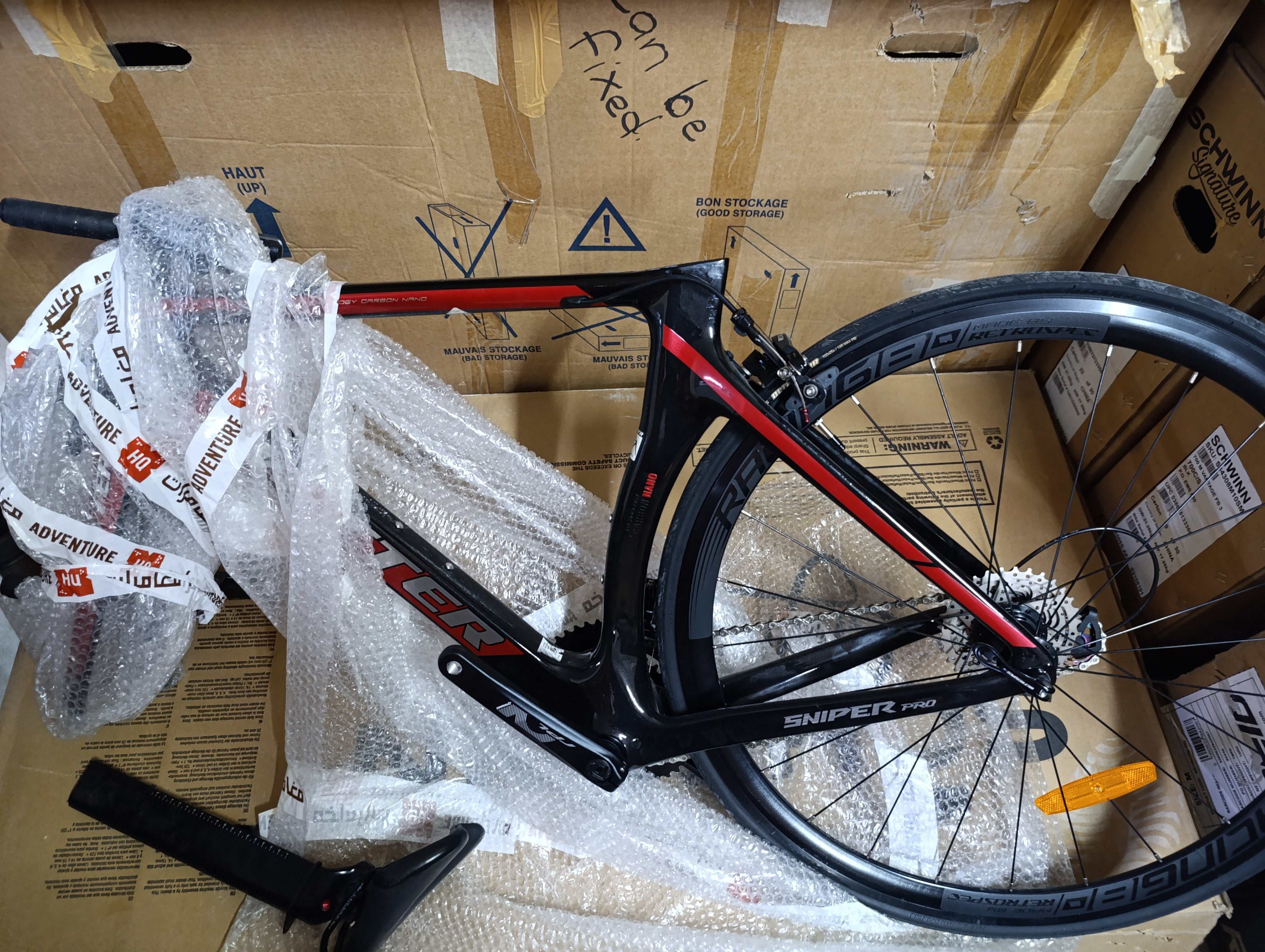 Reid Twitter Racing 8 Color Black Red-- open box