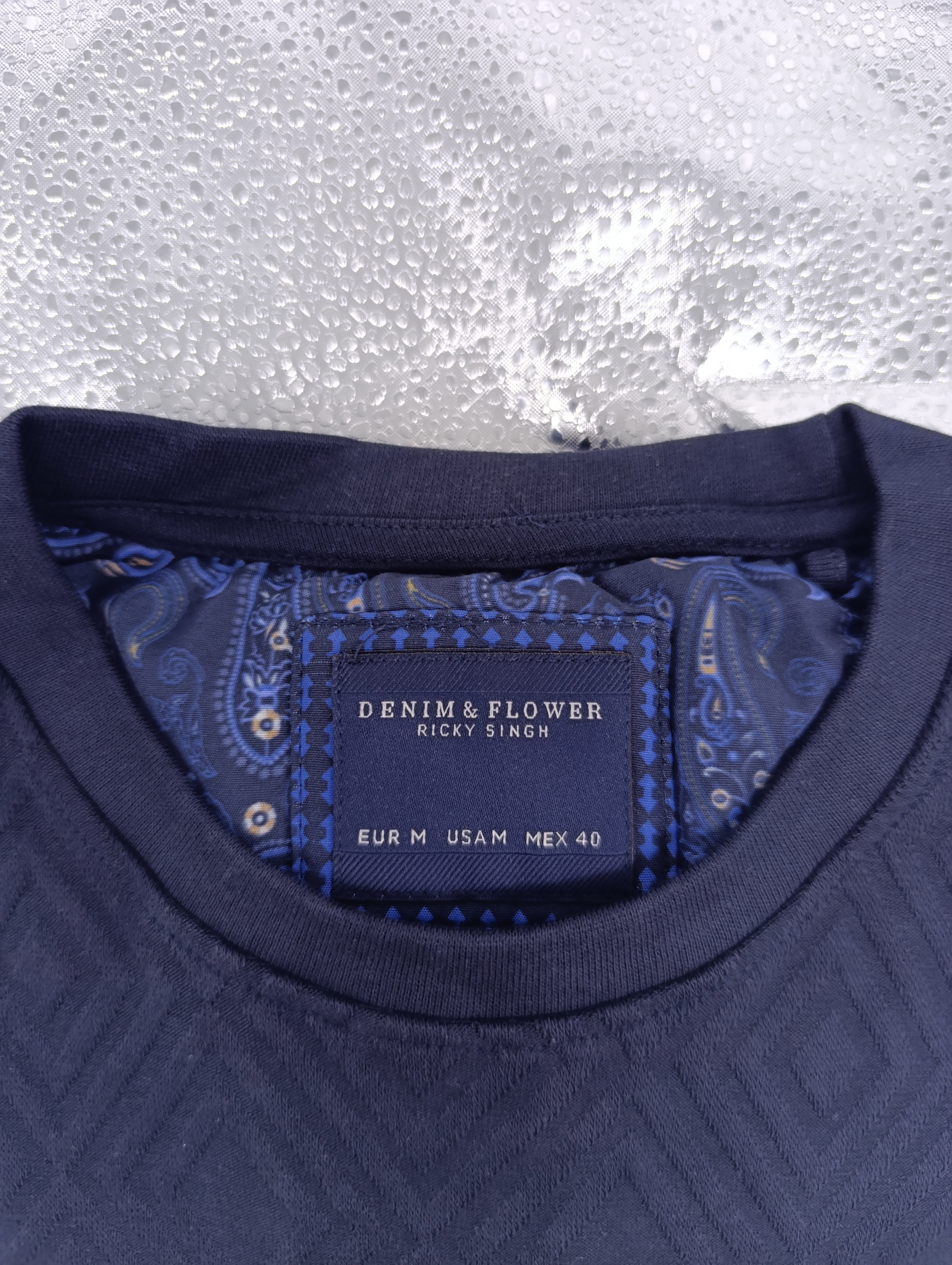 Denim & Flowers Ricky Singh T-shirt Style CKPS