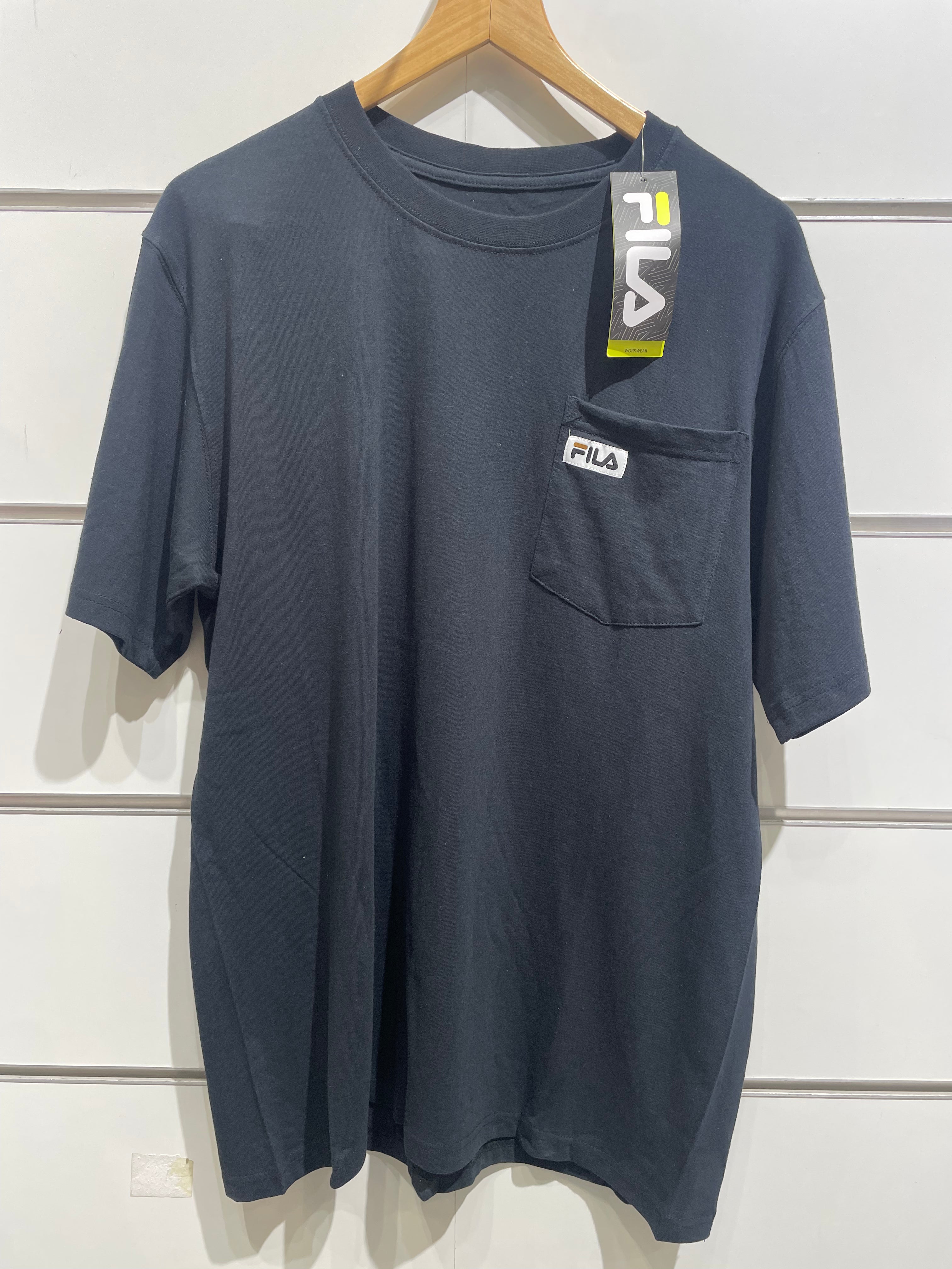 Fila menswear workwear s/s jrsy pkt shirt fmt1236-100
