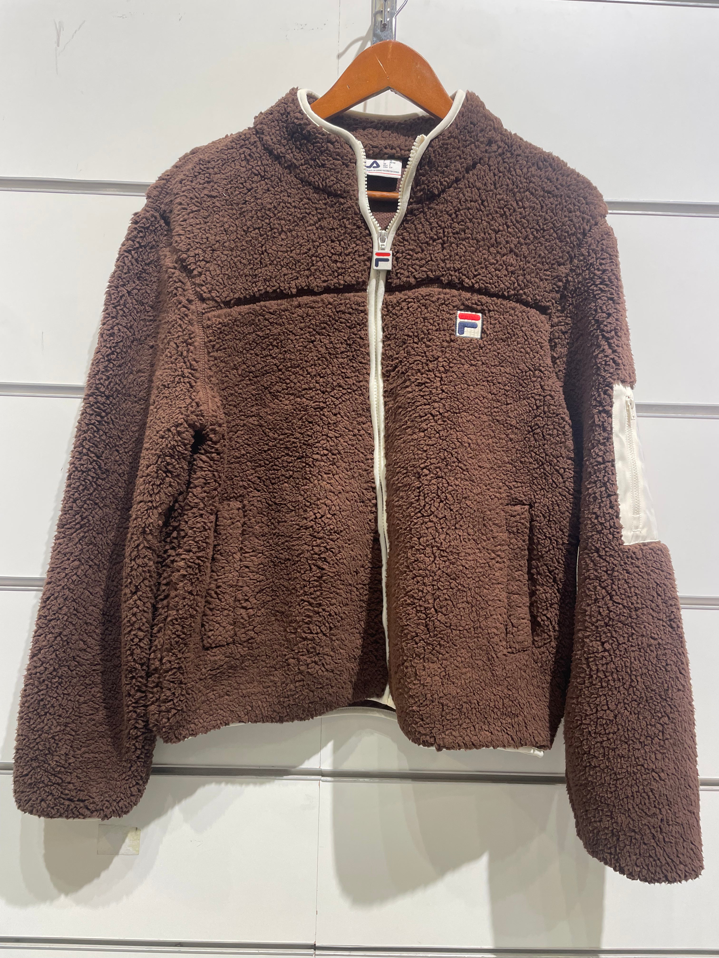 Fila men yale sherpa jacket f22mh011-206