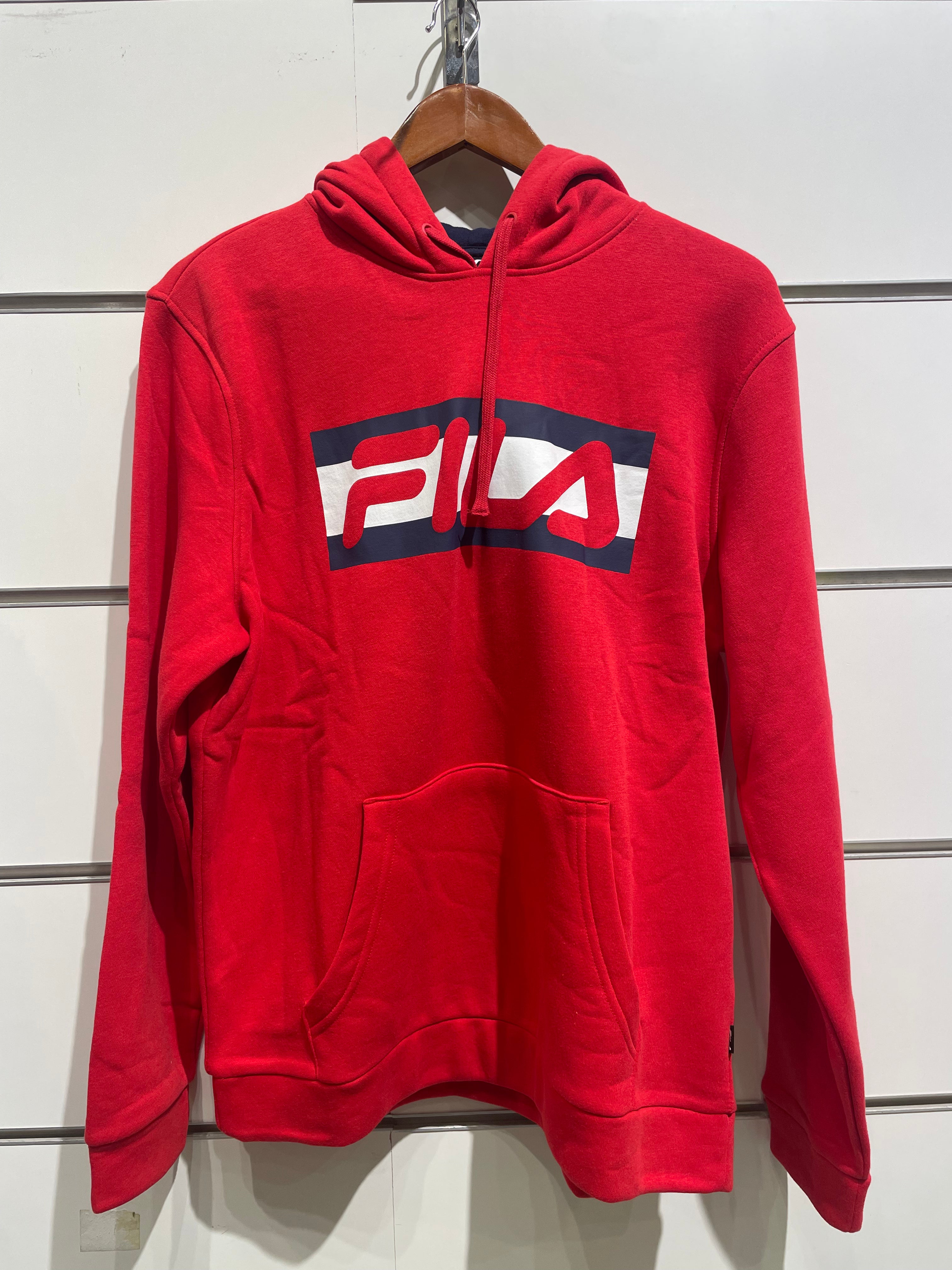 Fila men classic logo hoodie fm831798-630