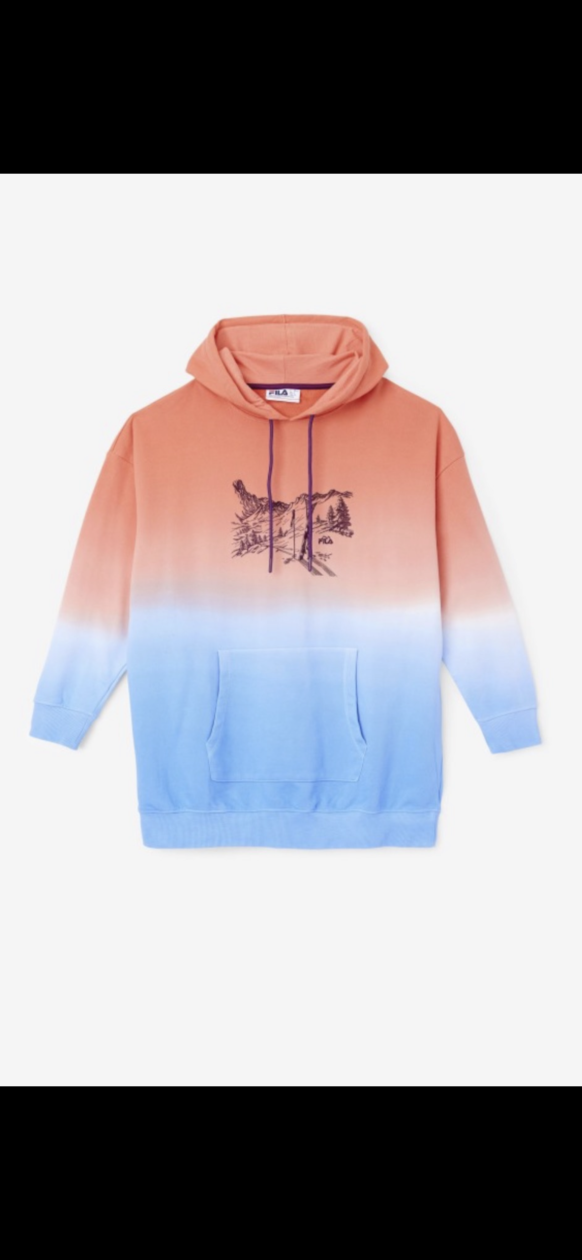 Fila men destiny snowboarders oversized lw131151-880