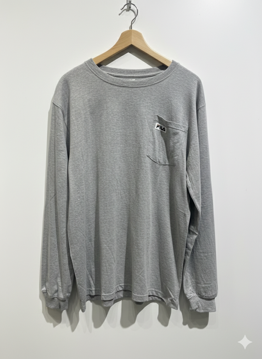 Fila men workwear L/s jrsy pkt shirt fmt1237-073