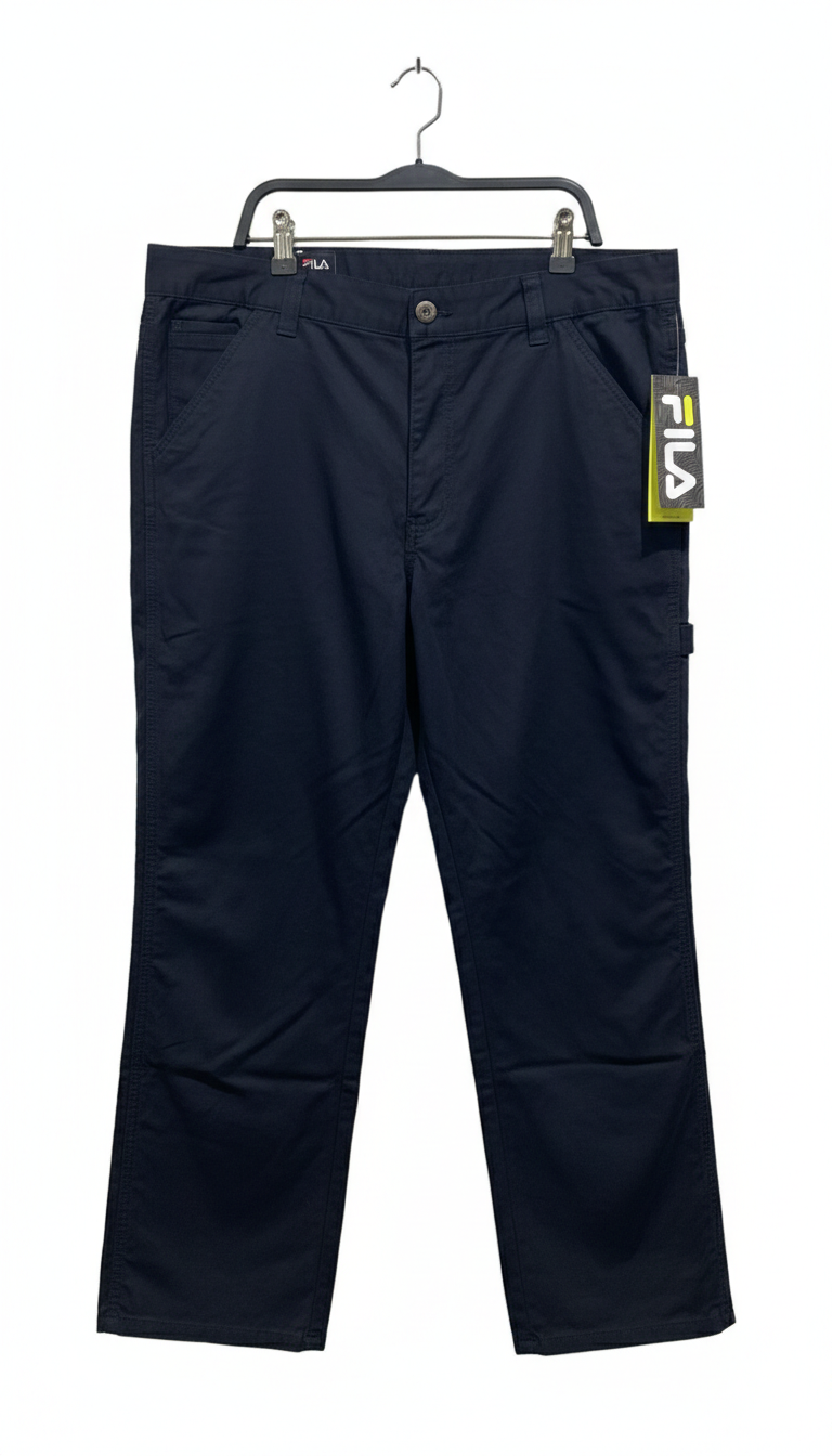 Fila men flannel lnd carpntr pant 30in fmp9751r