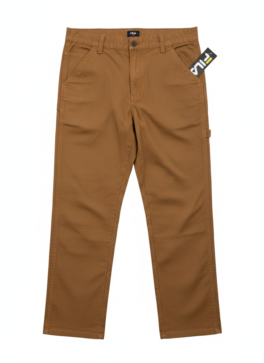 Fila men flannel carpntr pants 30ins fmp0780r-971