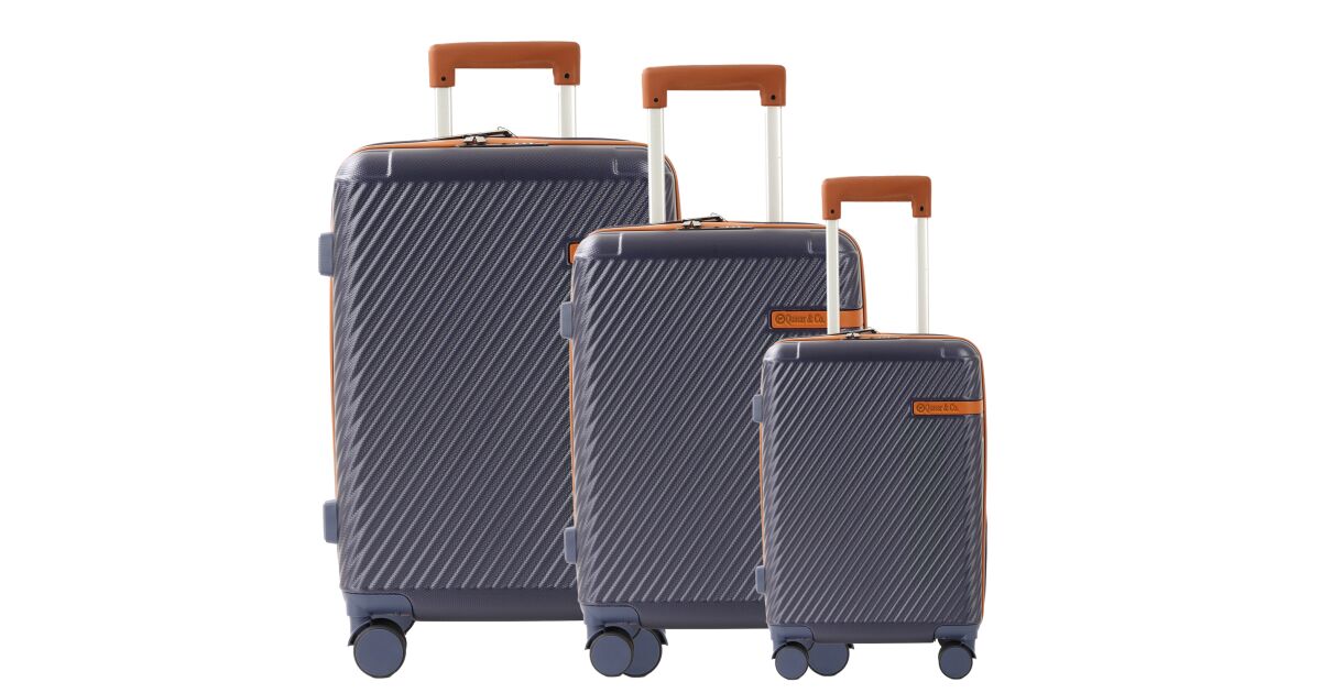AnnTuil Paris Changi Navy Trolley bag Luggage