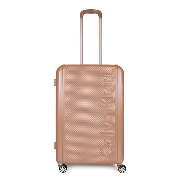 Calvin Klein Waffle Upright Cornstalk Trolley Bag Luggage LH118WF3