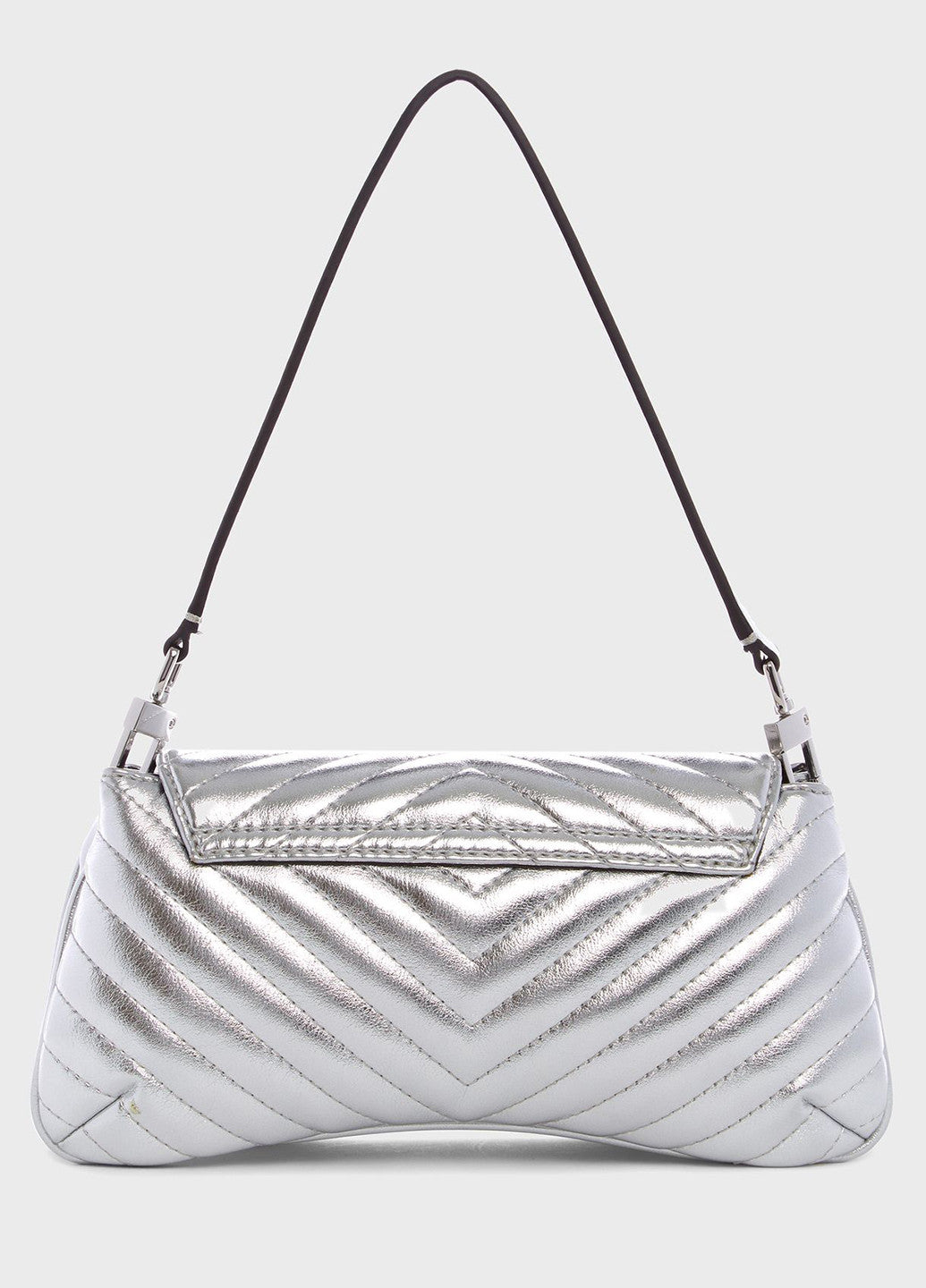 Guess Silver Women Shoulder Bag MY66320