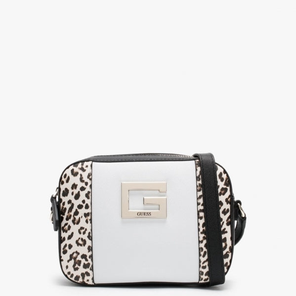 Guess Kamryn Leopard Multi Women Bag Body Cross Bag LD669112