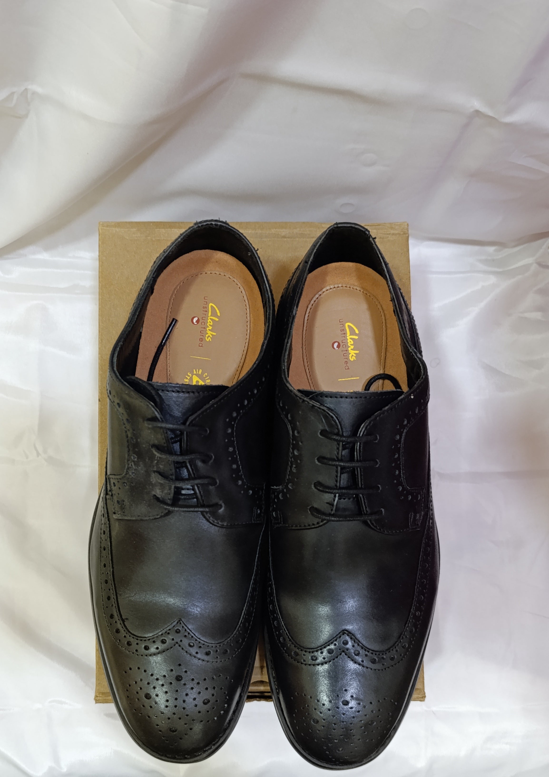 Clarks shoes unstructured craftmaster est 1953 / Size 47 Black