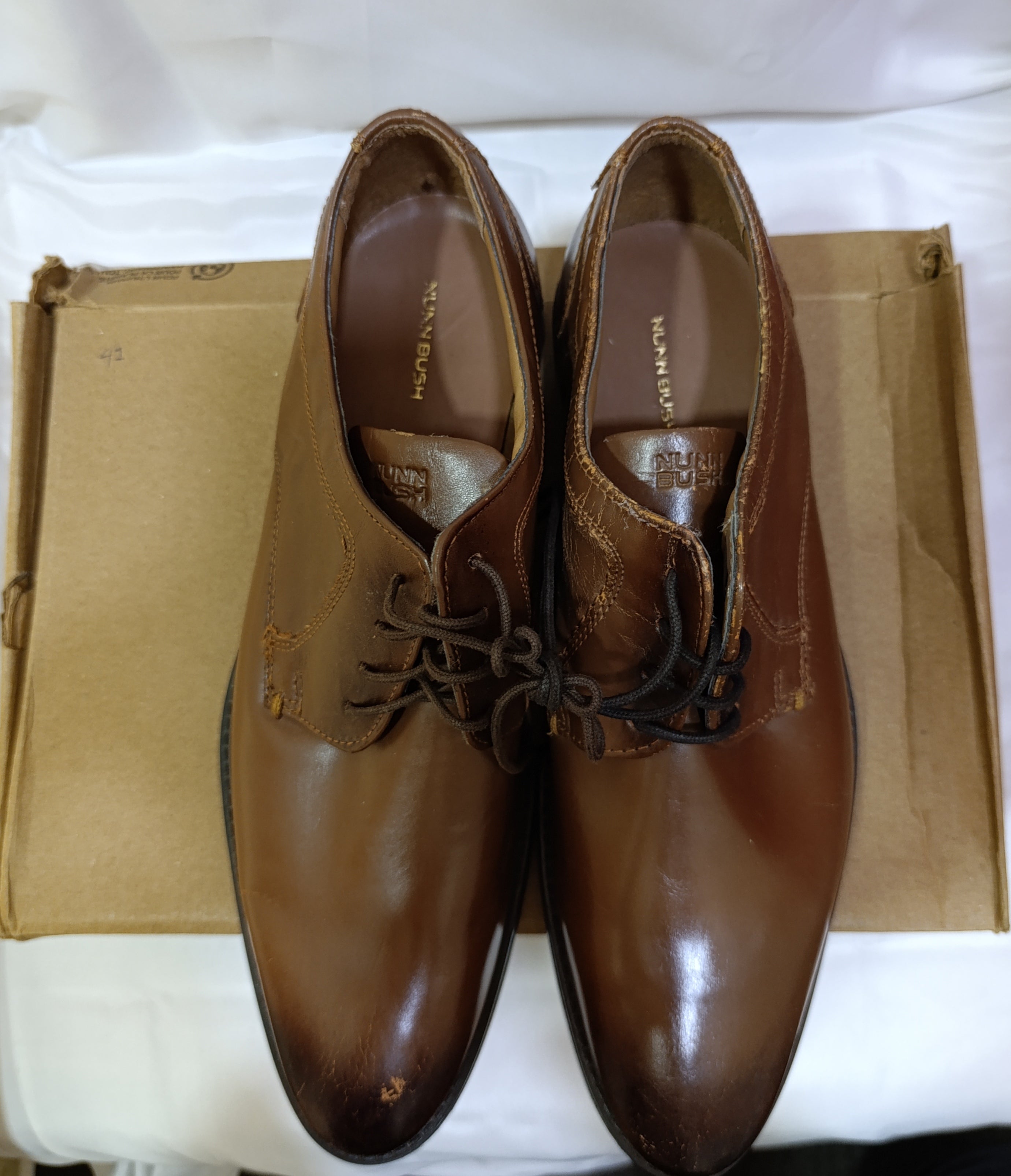 Nunn Bush Centro Flex Men’s Shoes / Size 43