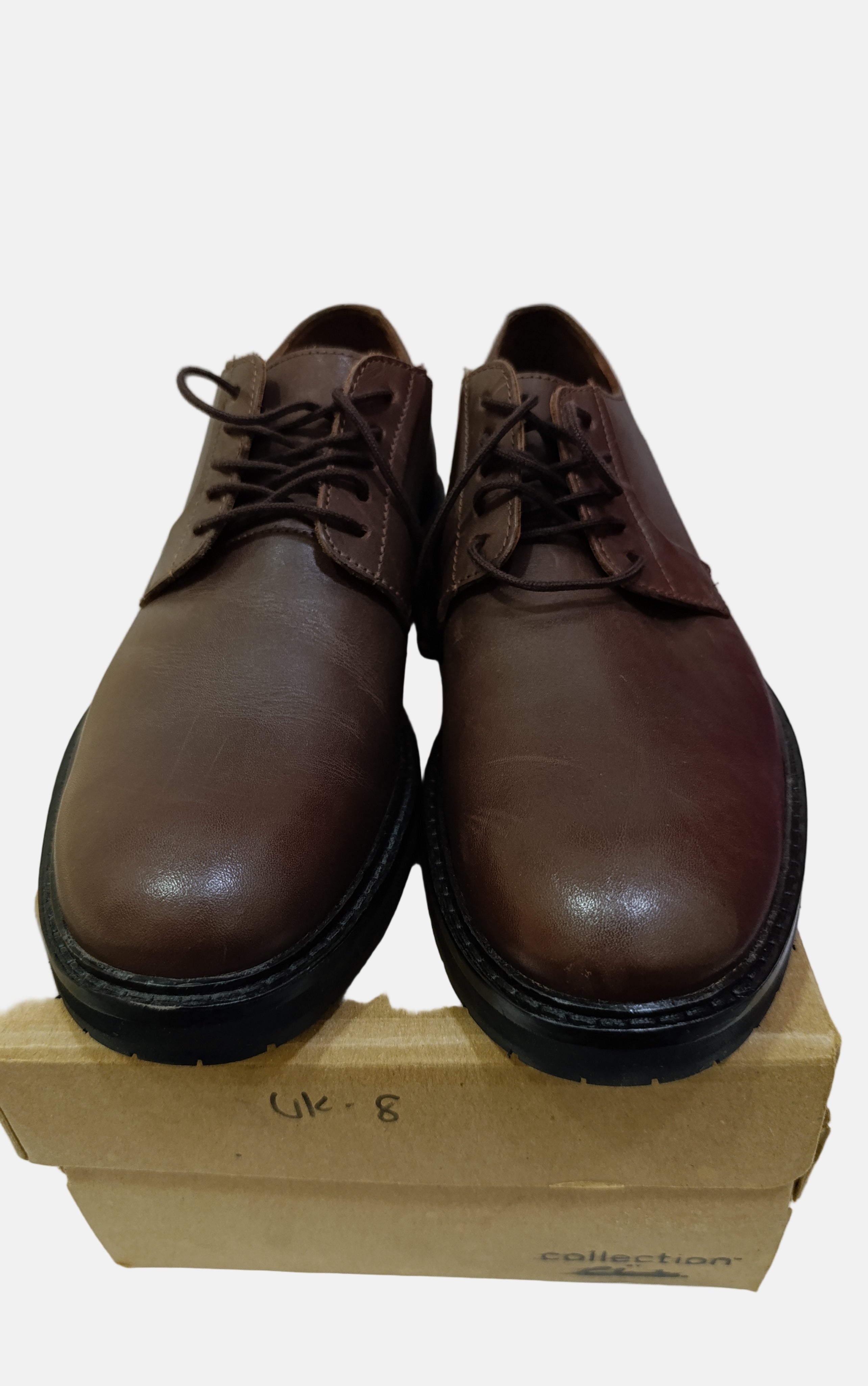 Clarks shoes Rock Dark Brown / Size 42