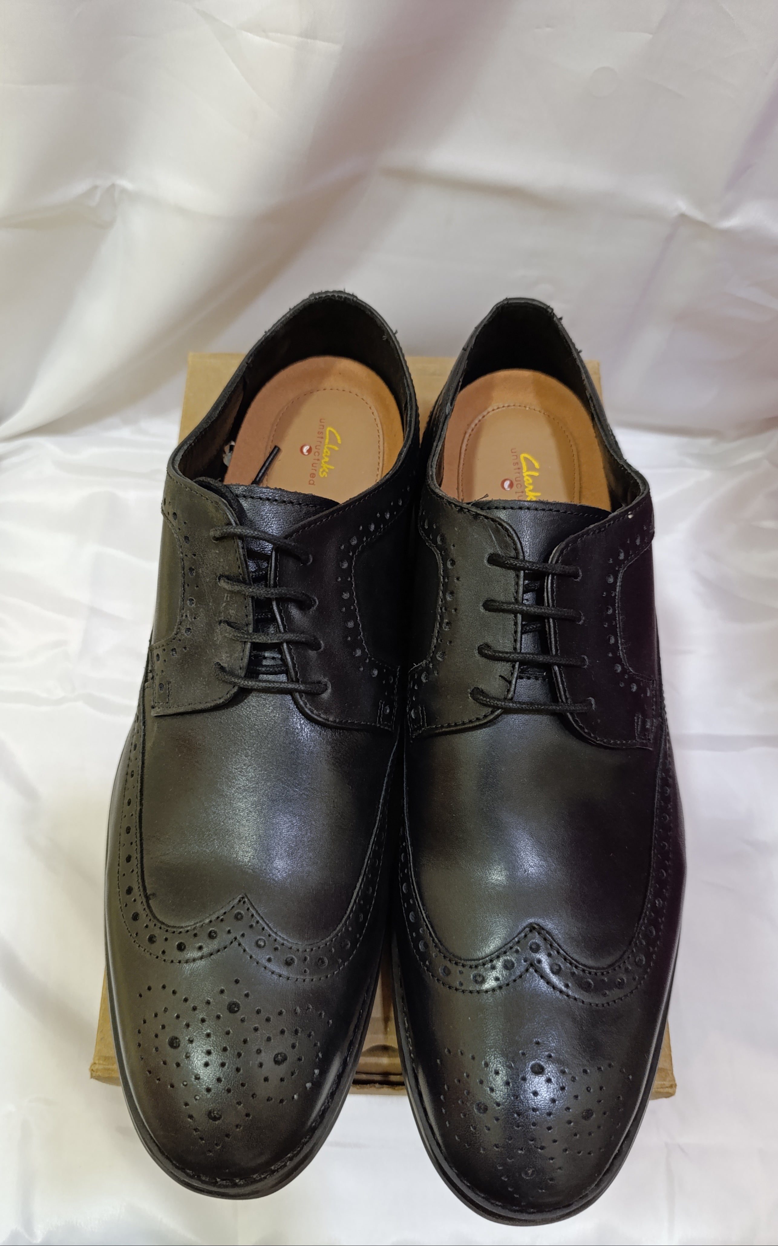 Clarks shoes unstructured craftmaster est 1953 / Size 47 Black